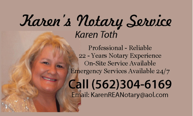 Karen S. Toth, Notary Public, Realtor